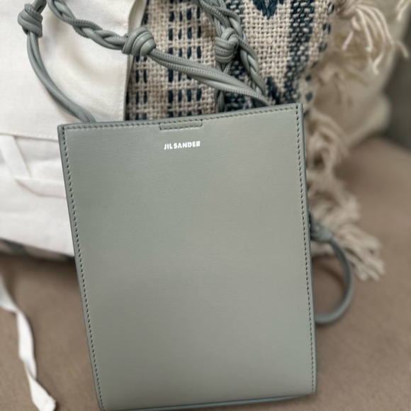 Jil sander Tangle Small Crossbody Bag grey blue - Picture 10 of 12